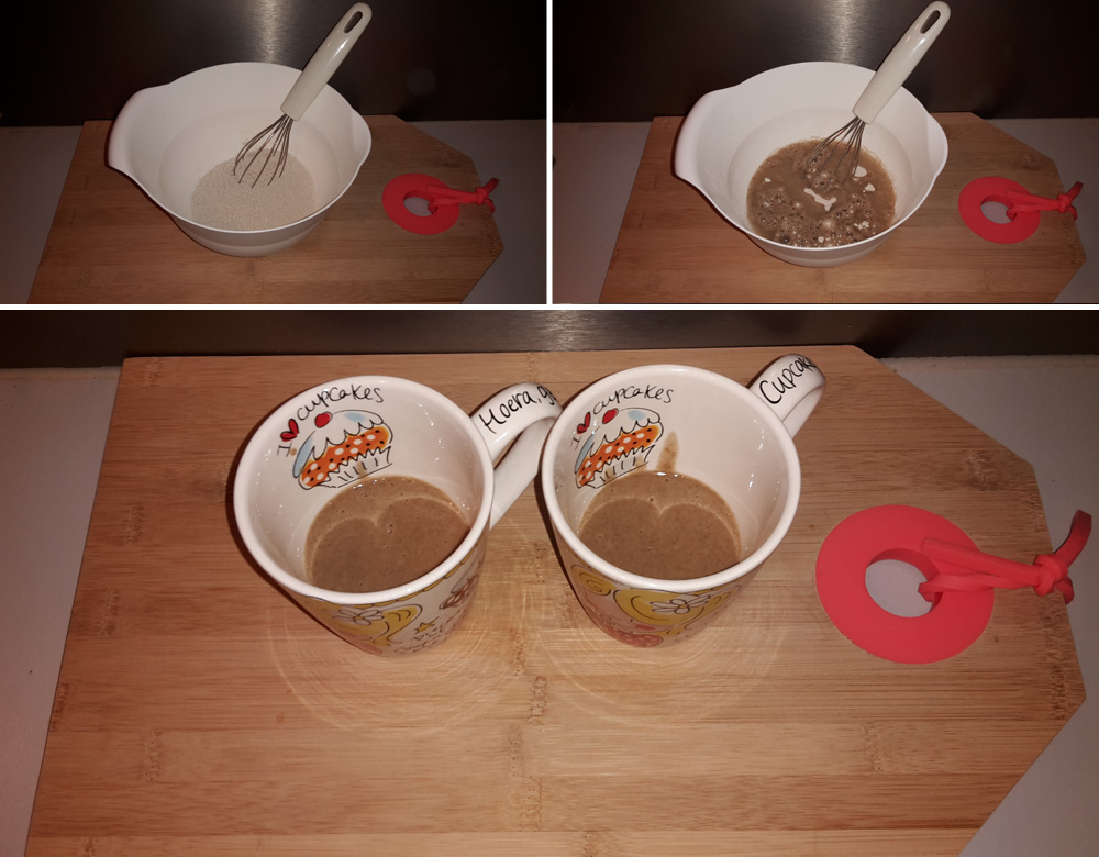 mug cake bereidingswijze