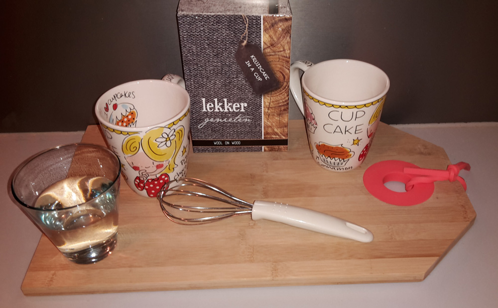 mug cake ingrediënten