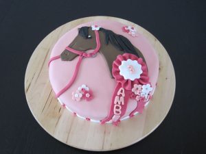 Roze paardentaart