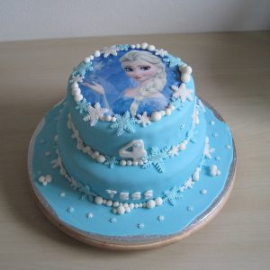 Frozen stapeltaart, Elsa