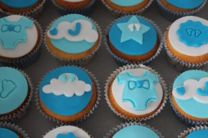 Geboortecupcakes jongen ?