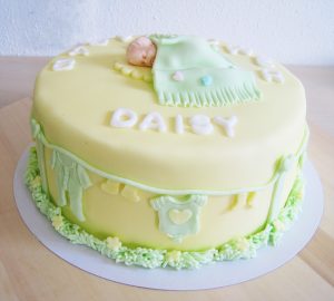 Babyshower pastelkleuren